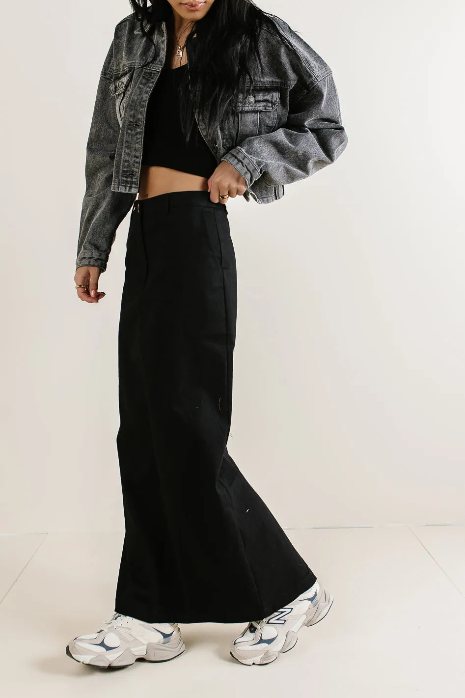 Madelynn Skirt in Black - FINAL SALE