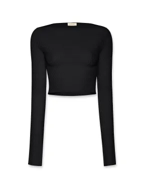 Matte Boatneck Top