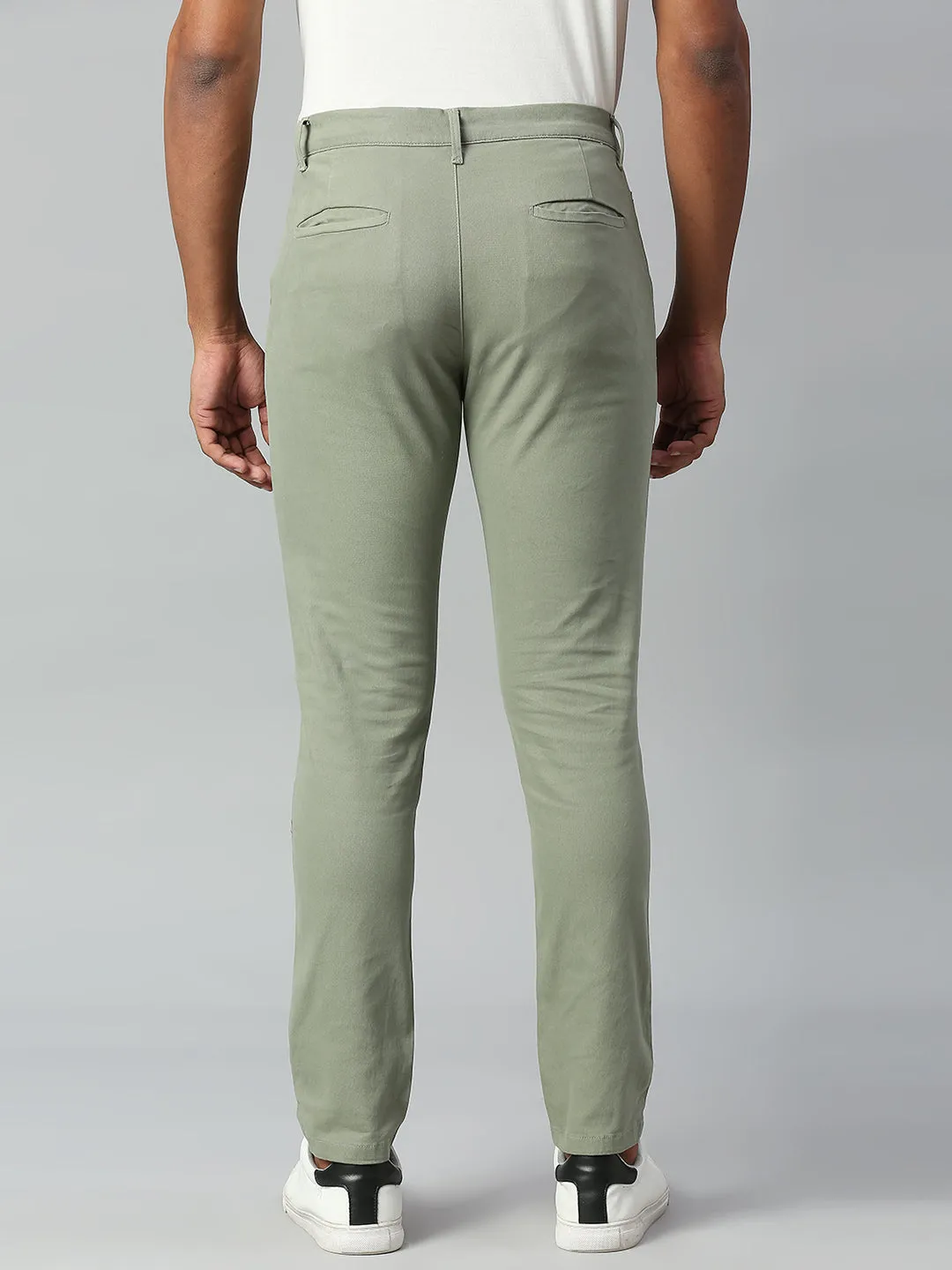 Men's Sage Tapered Fit Cotton Chinos