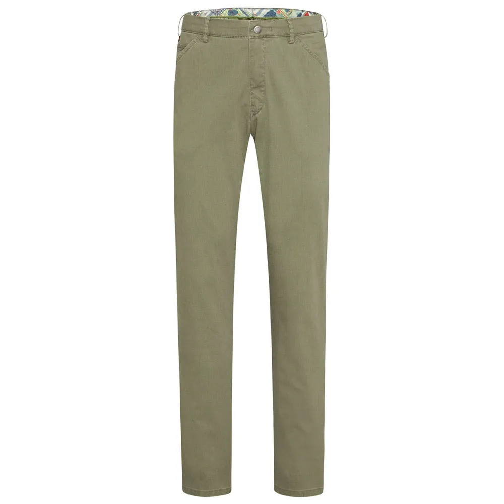 Meyer Soft Cotton Chino - Olive