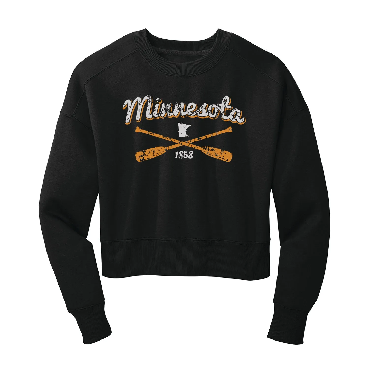 MN42 Women’s Fleece Cropped Crew