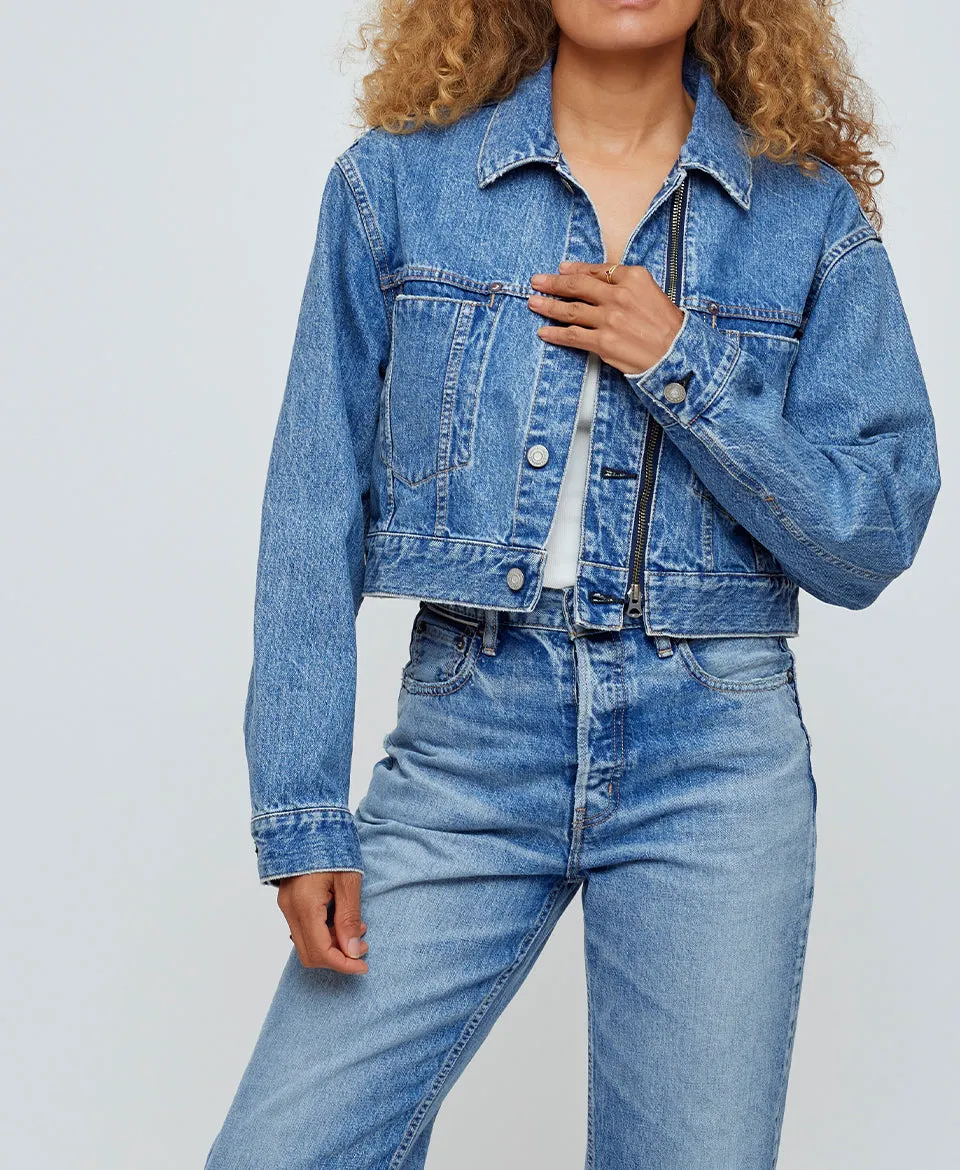 Mv Bayview Zip Cropped Jacket