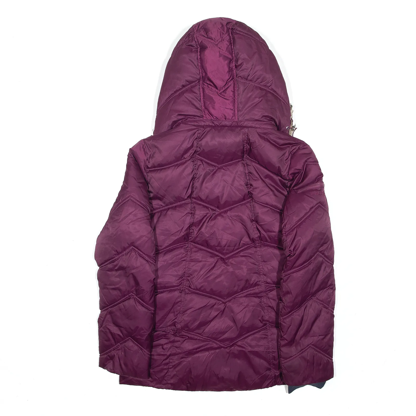 NAUTICA Puffer Jacket Purple Womens M