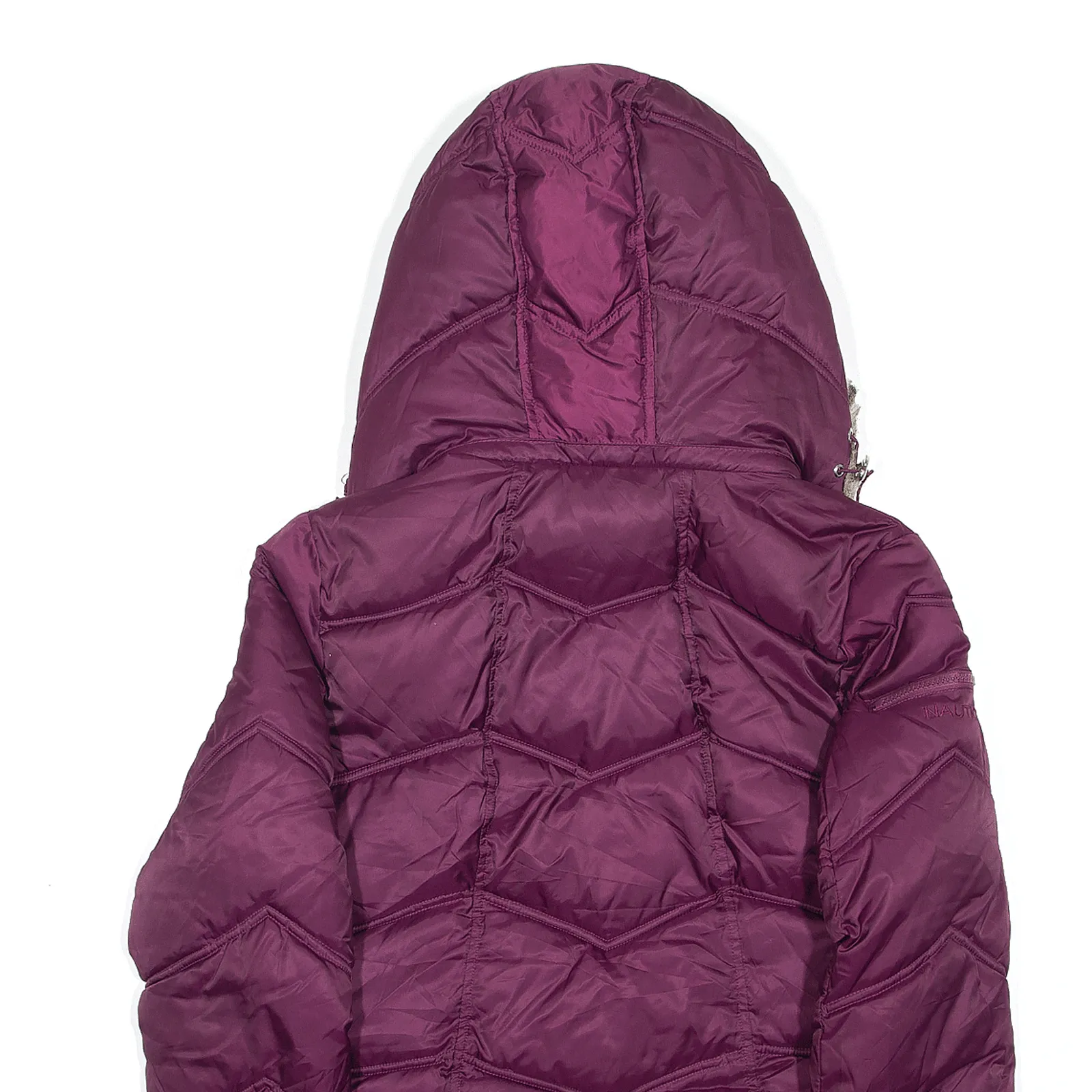 NAUTICA Puffer Jacket Purple Womens M