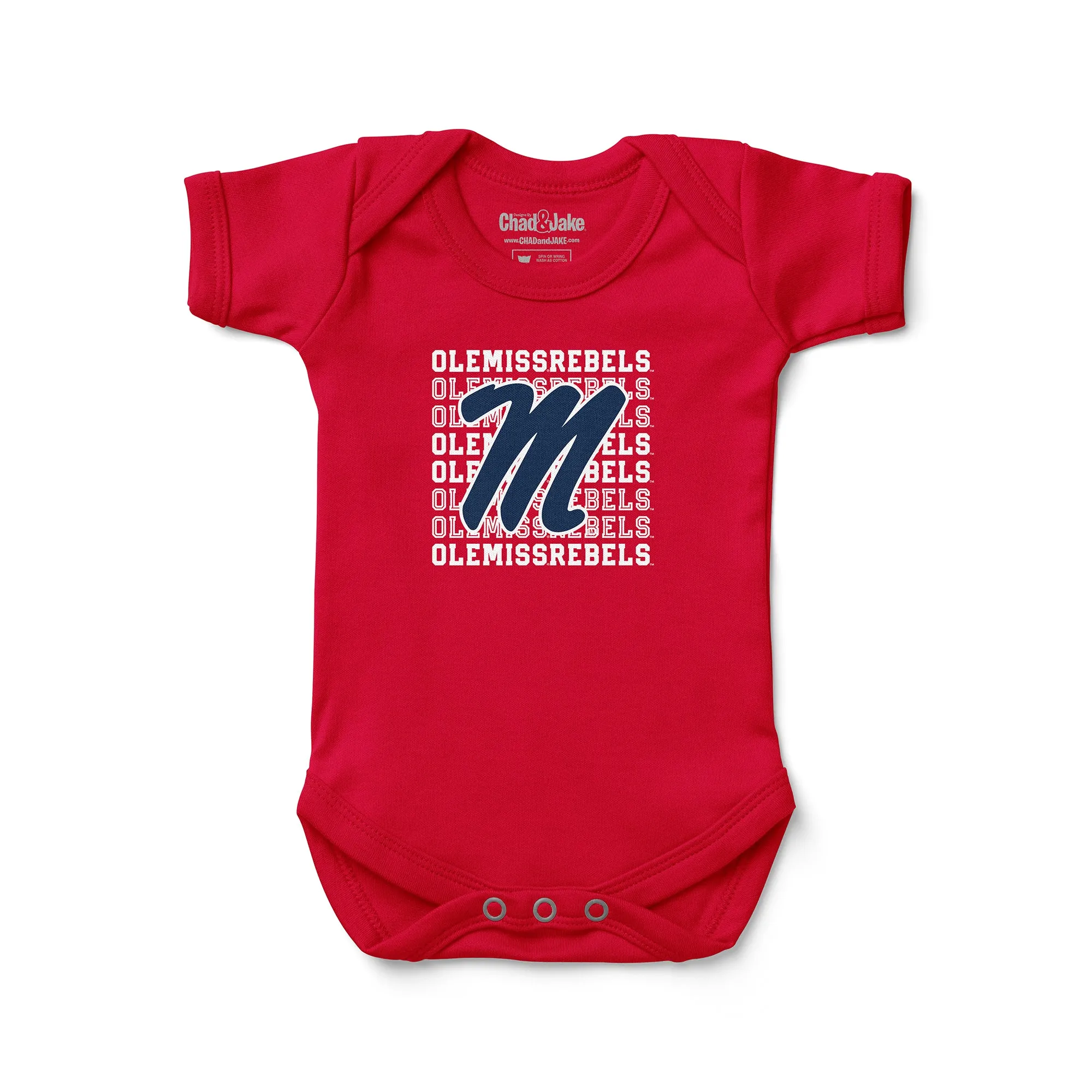 Ole Miss Rebels Retro Bodysuit