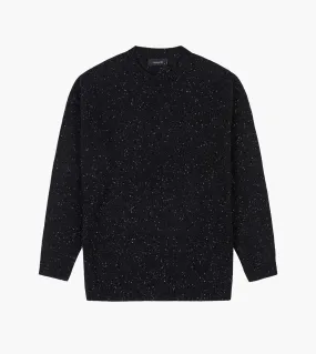 OS Crew Knit Black Flec