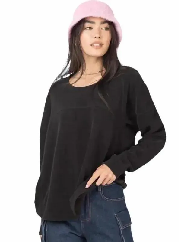 Plus Size Oversized Styling Knit Top (3 Options)