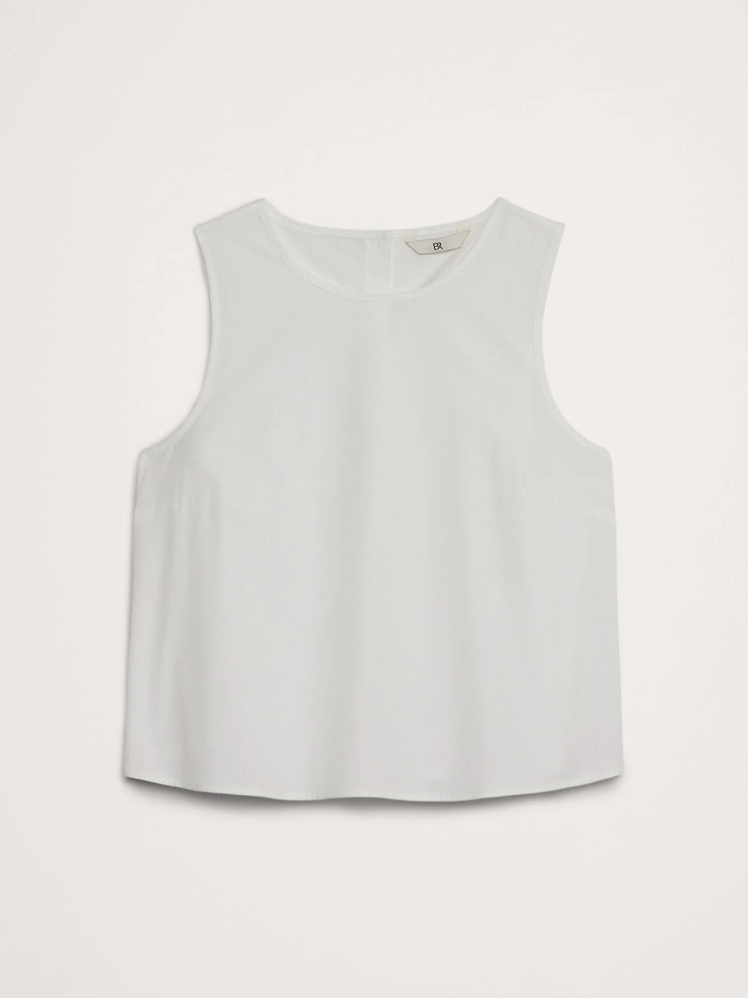 Poplin Cropped Tank