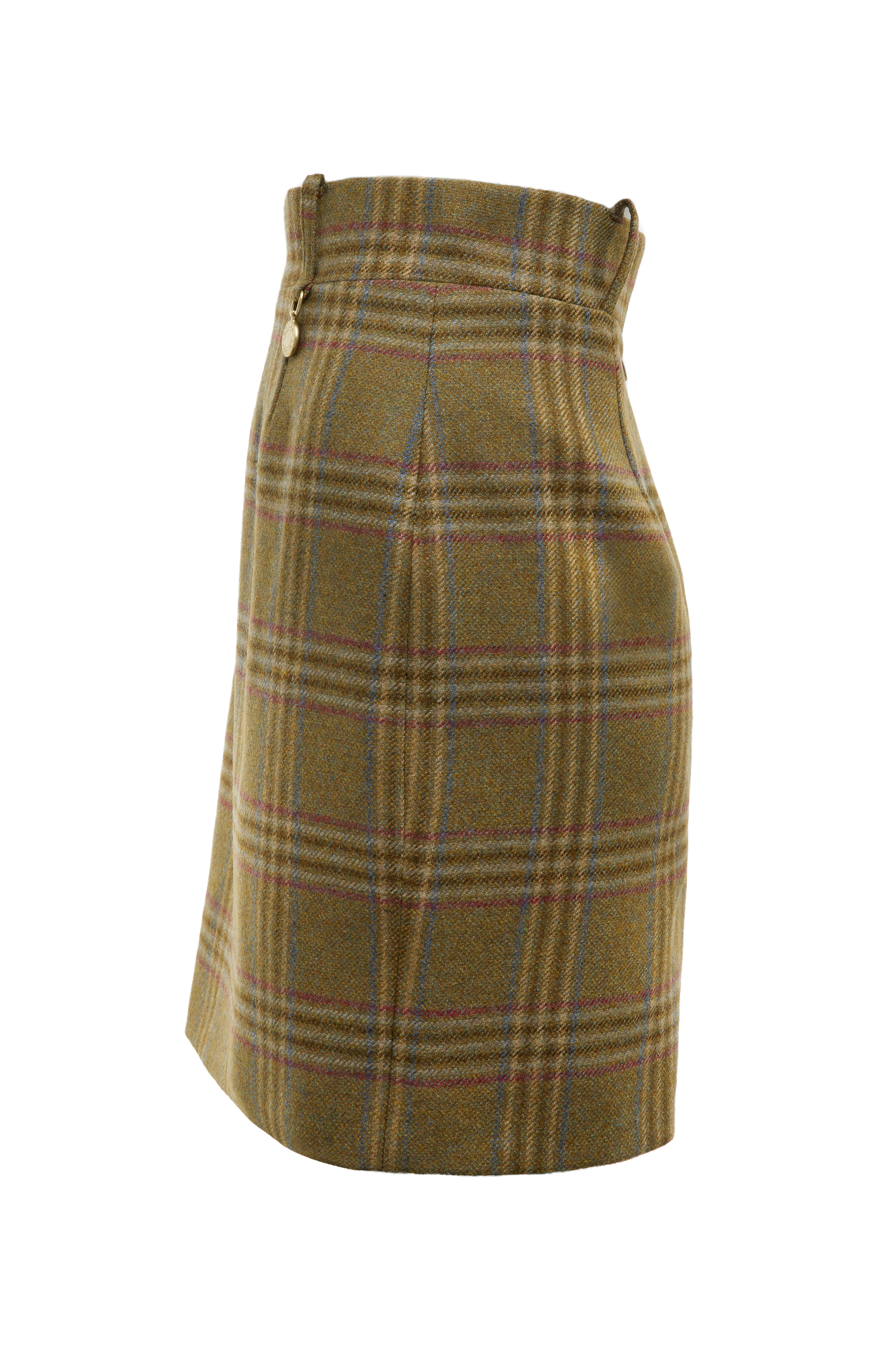 Regency Skirt (Avebury Green Check)