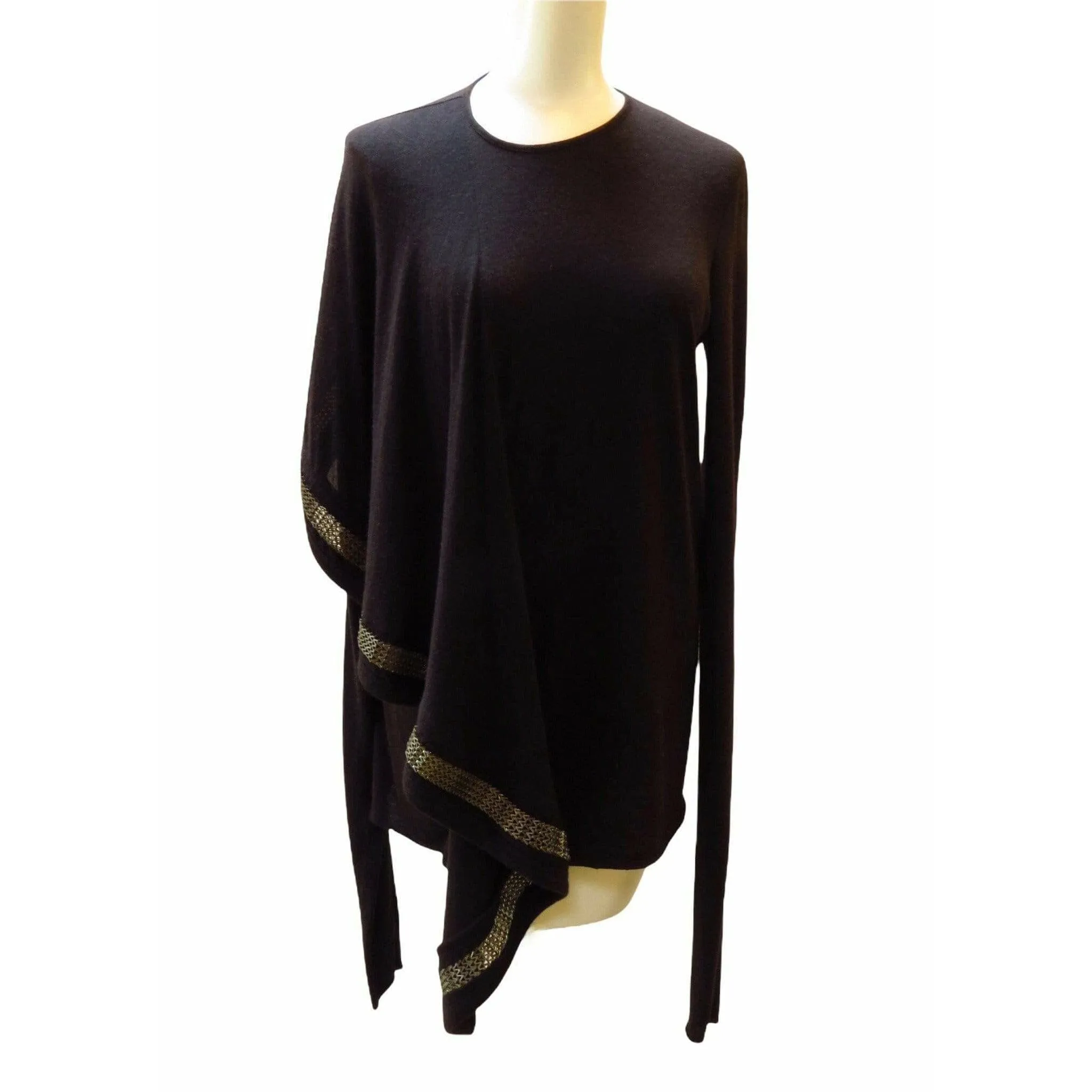 Rick Owens Lilies Knit Top with Chains