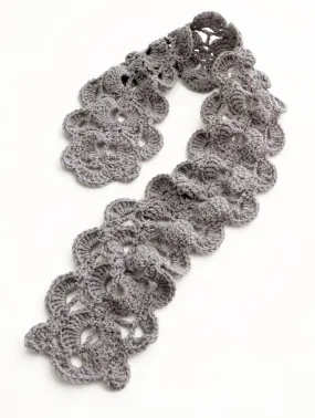 Scallop Crochet Scarf