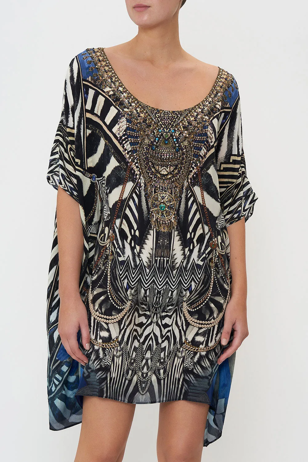 SHORT ROUND NECK KAFTAN KNIGHT OF THE WILD