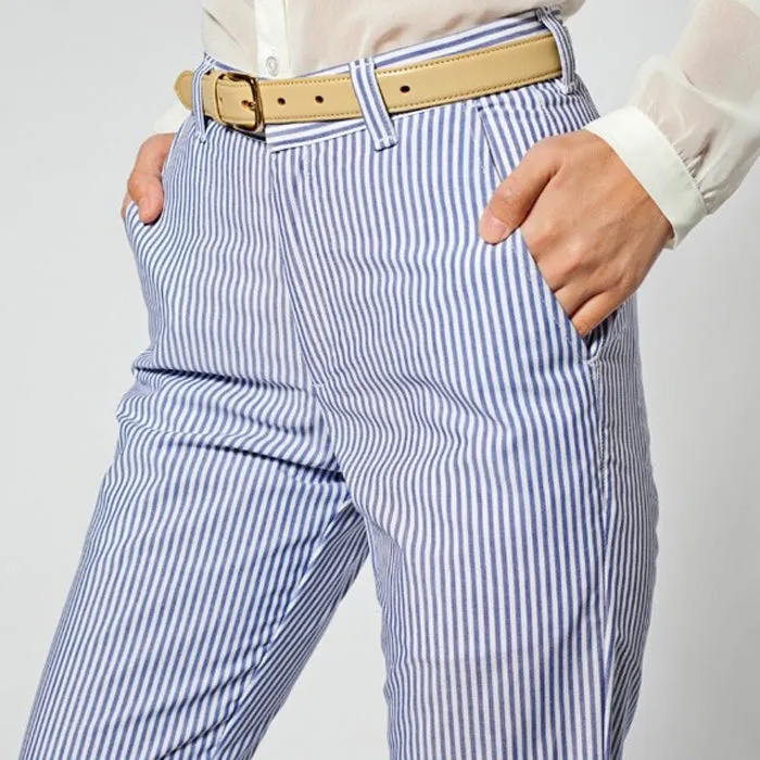 SPF Ladies Stripe Style Light Weight Pant