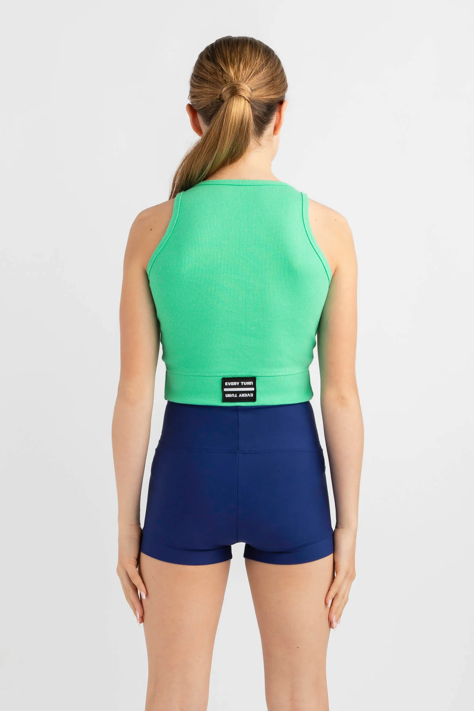 Staple Cropped Rib Singlet