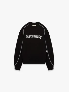 STITCHED LONGSLEEVE - BLACK