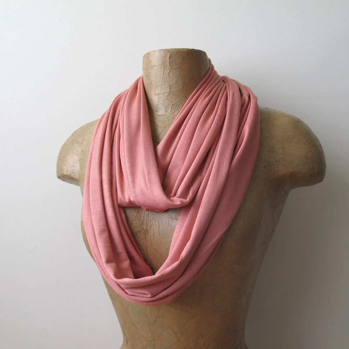 SWEET PEACH Infinity Scarf