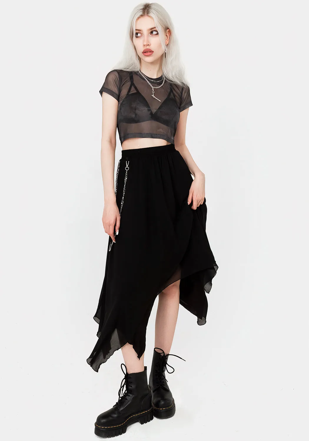 Tempest Mesh Crop Top