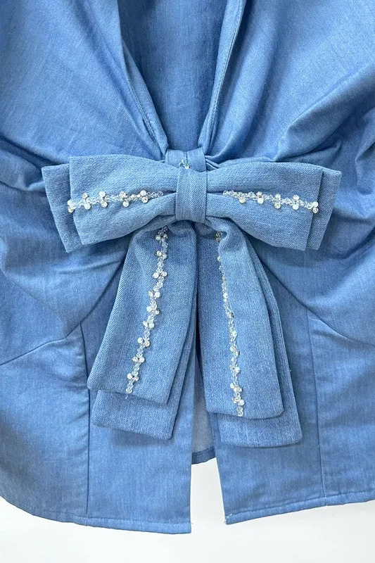 The Bow Front Blouse