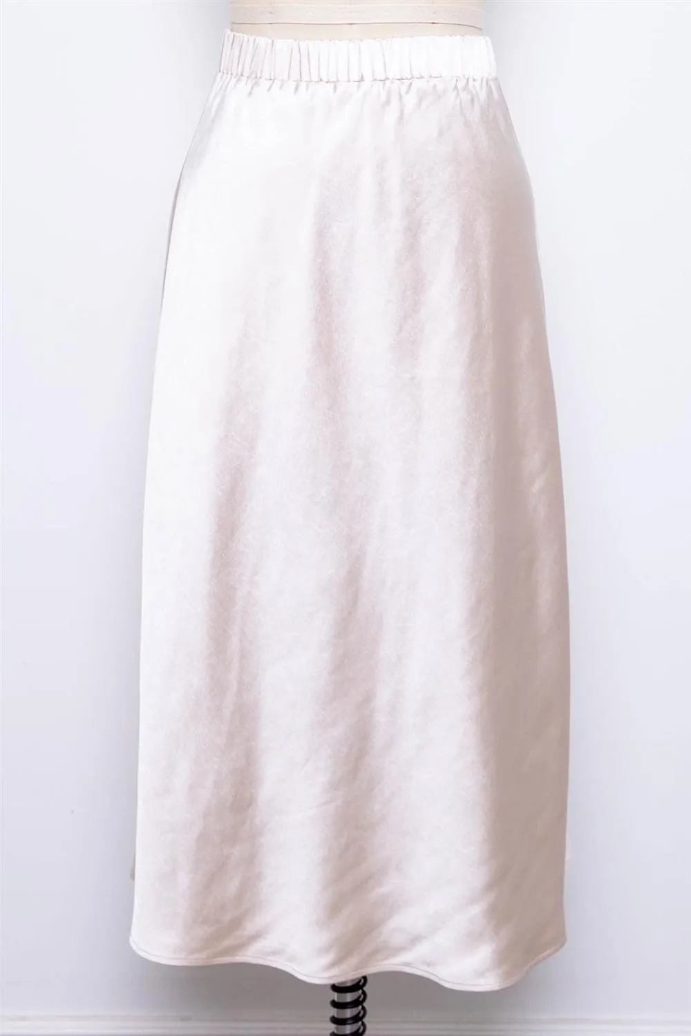 THE Midi Slip Skirt