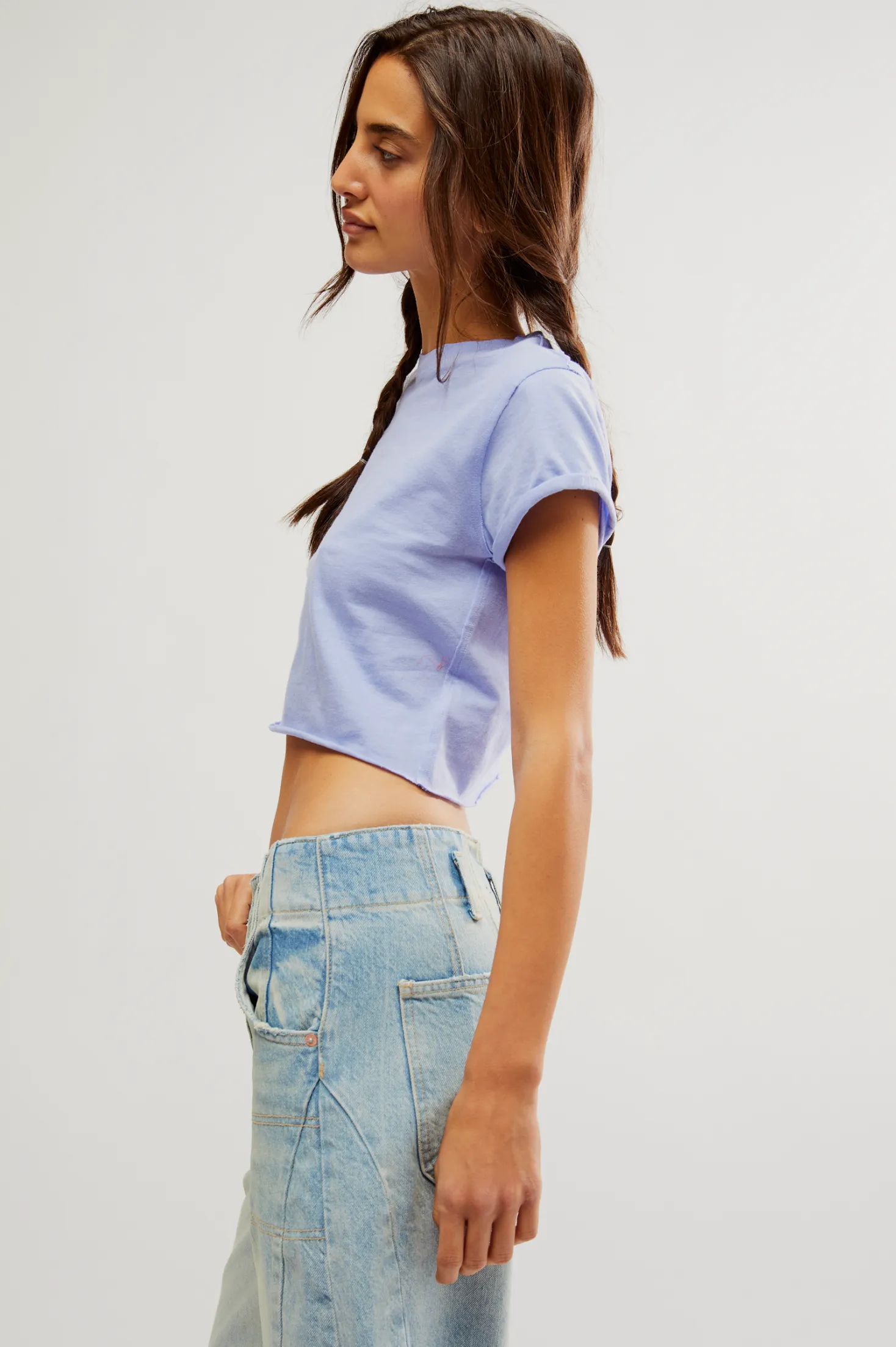 The Perfect Tee: Periwinkle