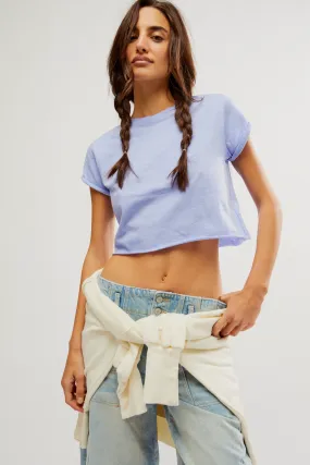 The Perfect Tee: Periwinkle