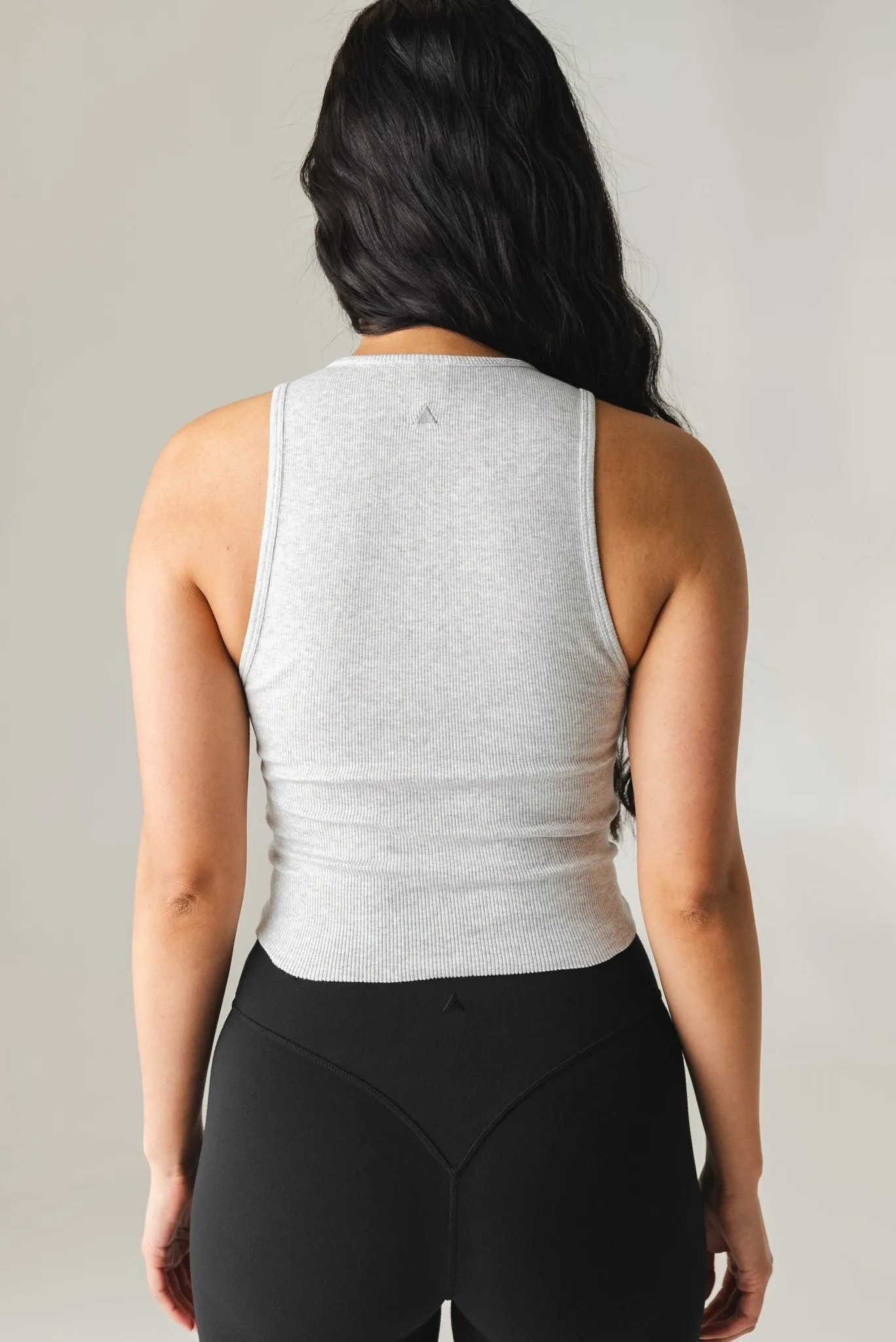 Vitality Basis Rib Full Tank - Heather Grey