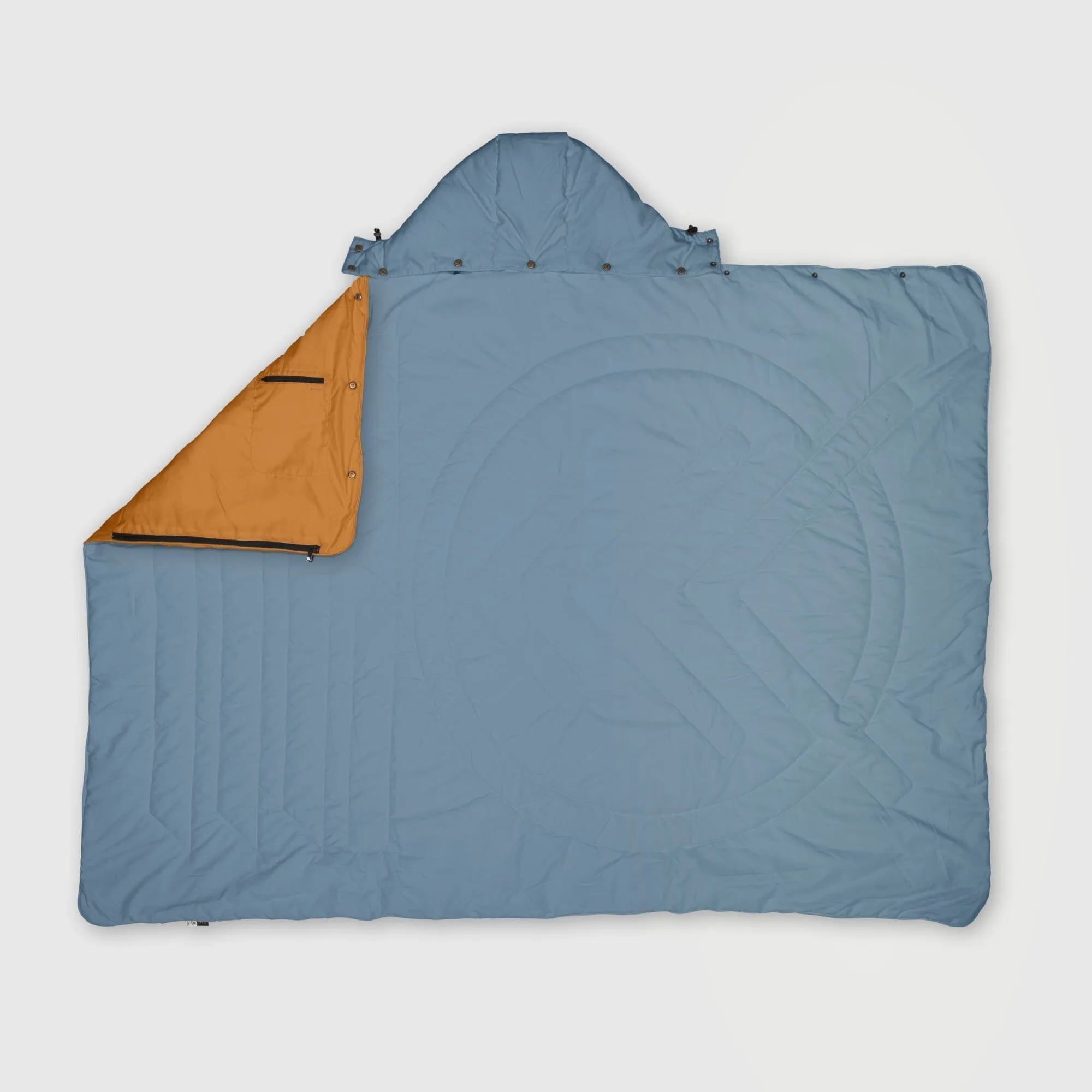 VOITED Recycled Ripstop Travel Blanket - Mountain Spring/Sundial