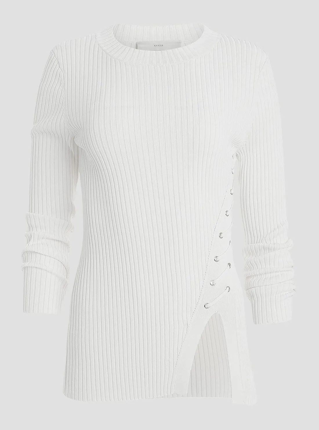 White Irmine Knit Top