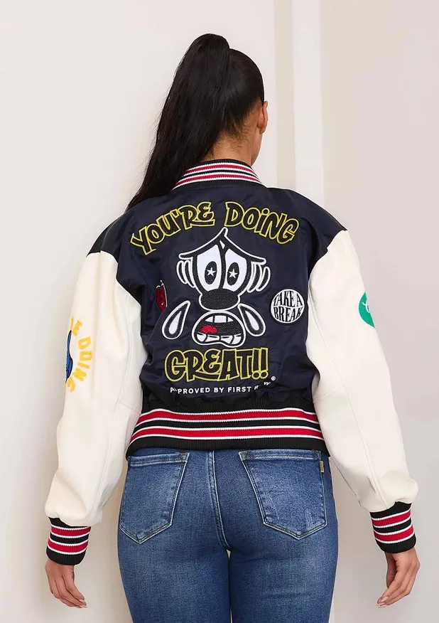 You Are Doing Ok Varsity Jacket