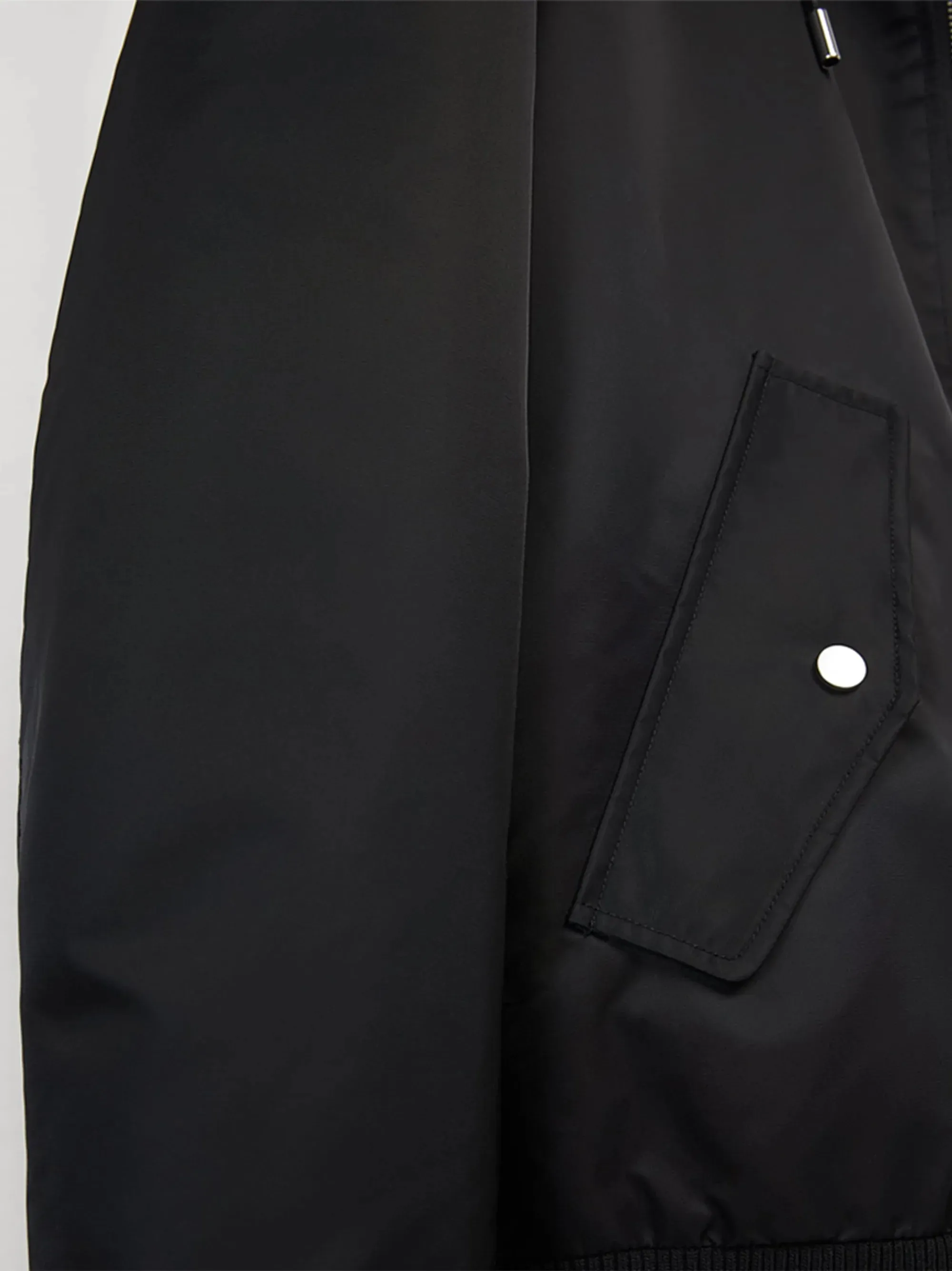 ZR Reversible Black Bomber Jacket